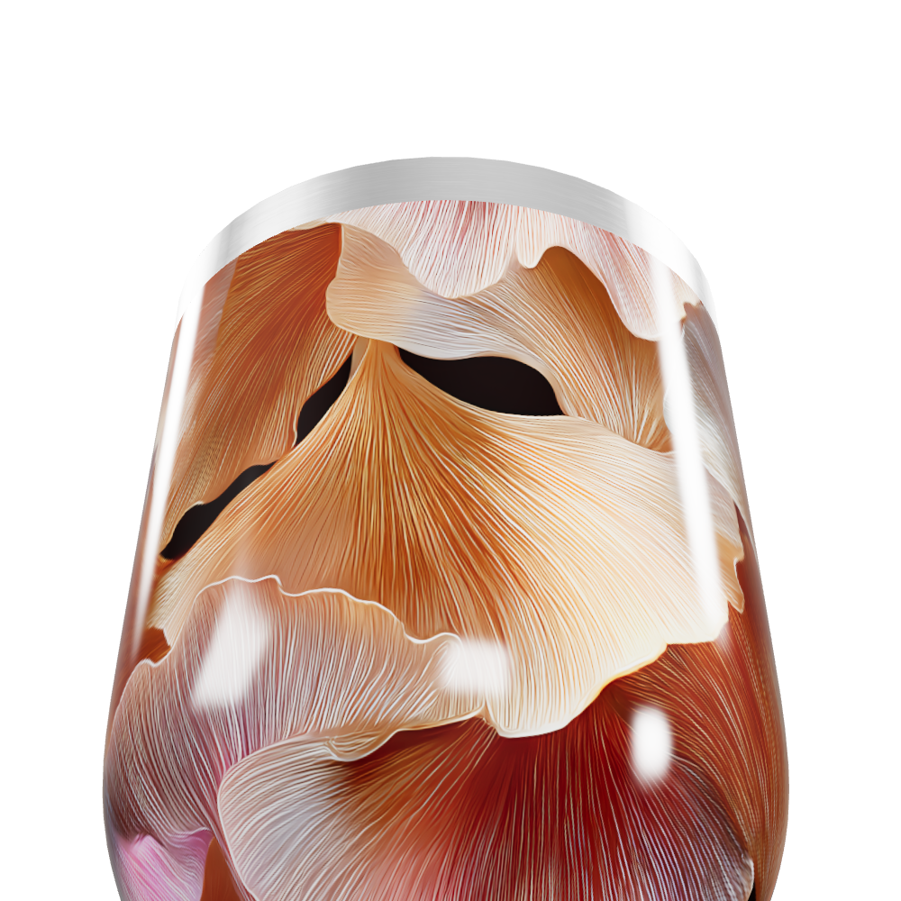 Copo Térmico Slim - Floral Artístico