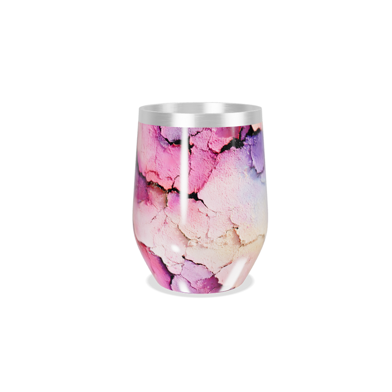 Copo Térmico Slim - Estampa Roxa e Rosa