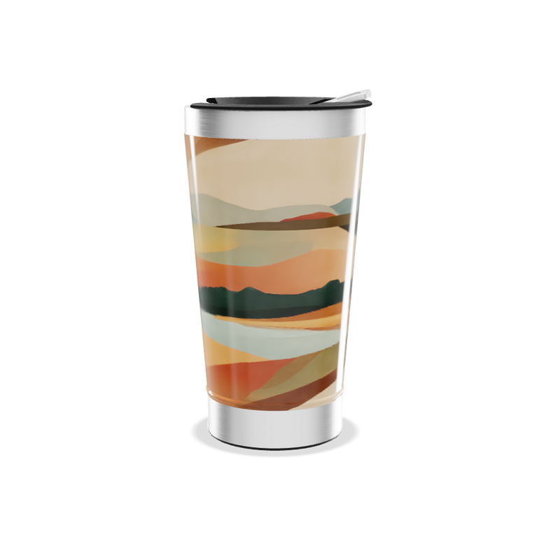 Copo Térmico - Paisagem Colorida Inox