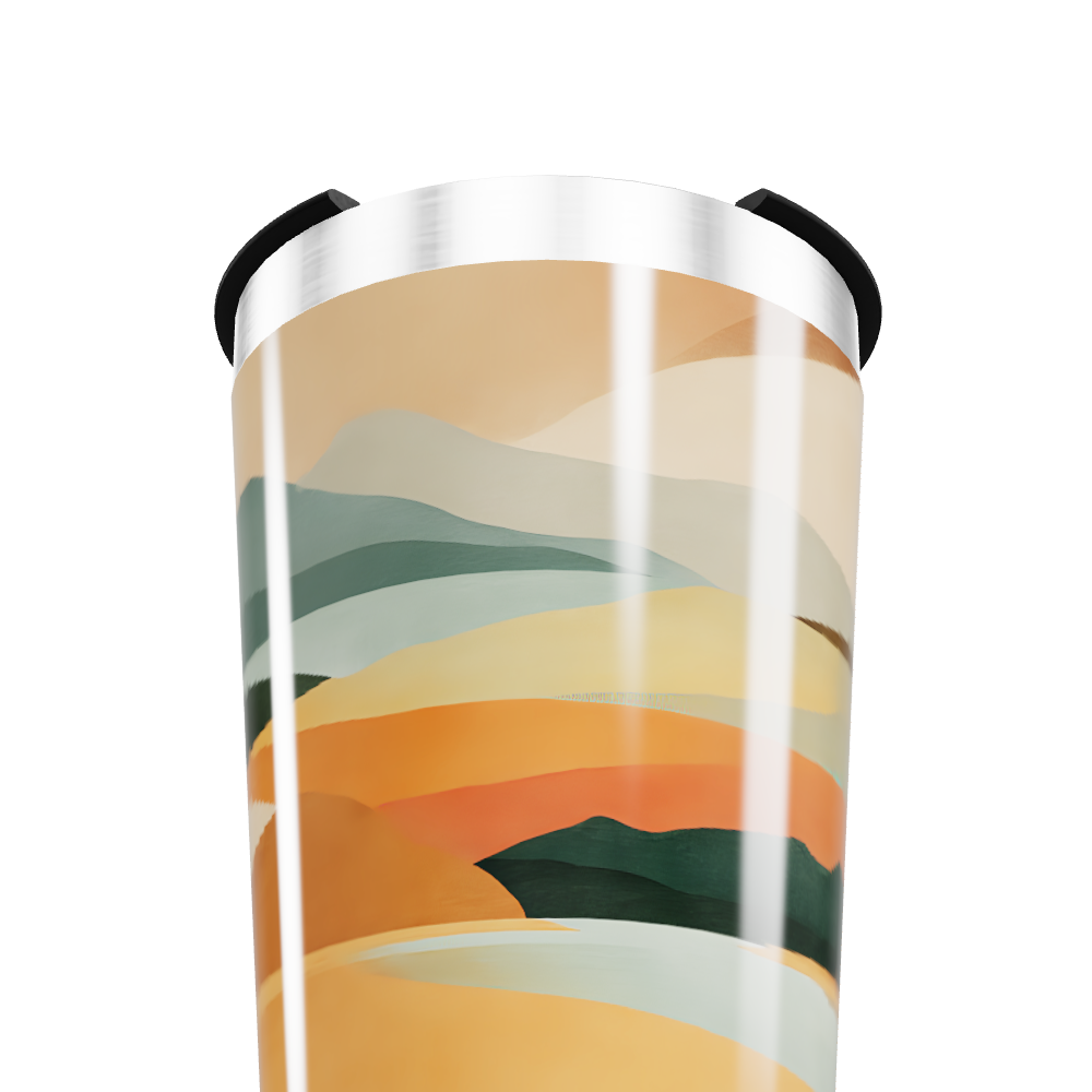 Copo Térmico - Paisagem Colorida Inox