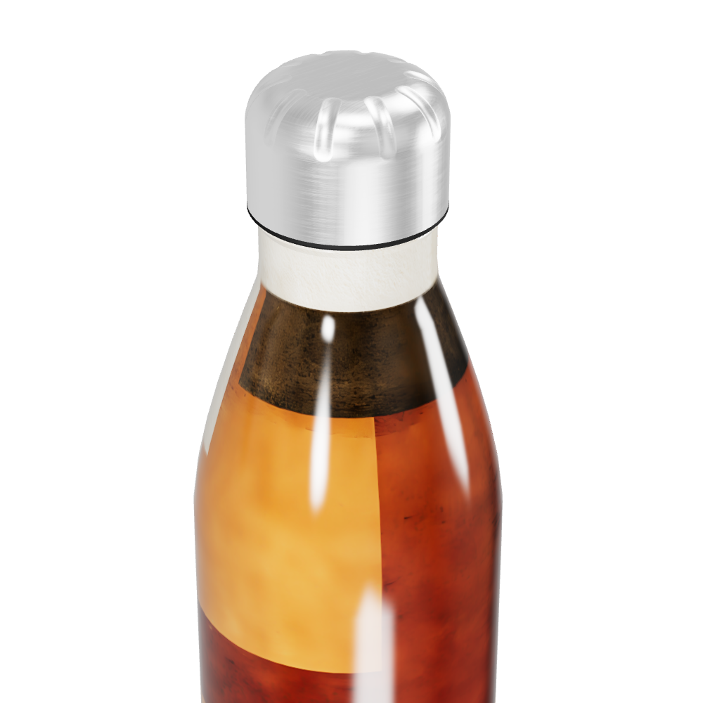 Garrafa Inox - Estampa Geométrica Colorida