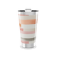 Copo Térmico - Listrado Multicor Aço Inox