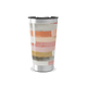 Copo Térmico - Listrado Multicor Aço Inox