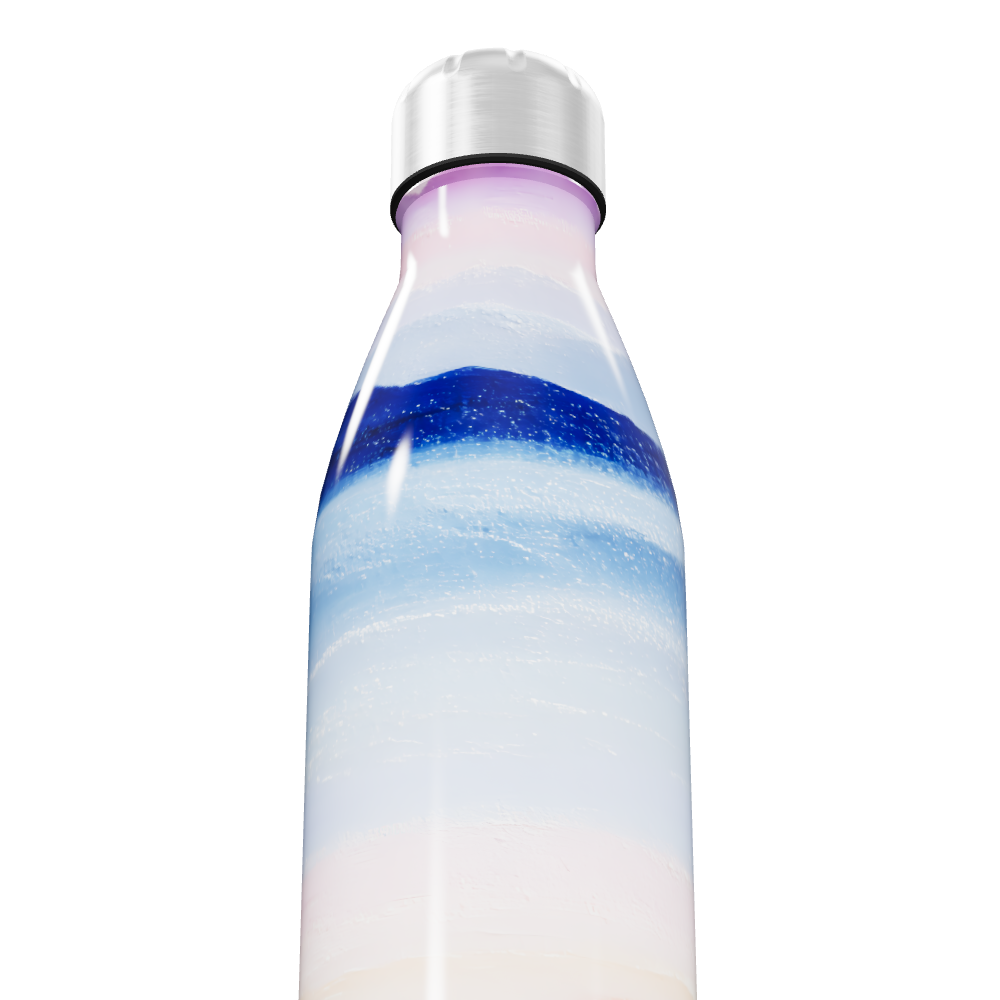 Garrafa Inox Estampa Aquarela 500ml
