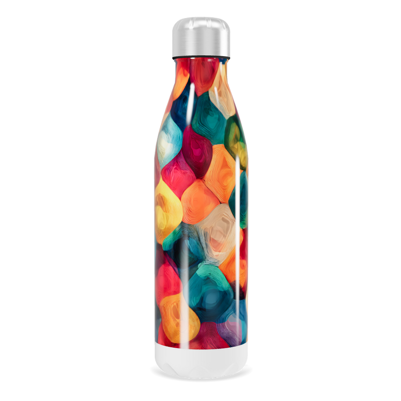 Garrafa Inox - Estampa Colorida