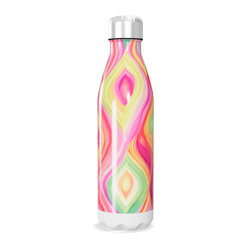 Garrafa Inox - Estampa Colorida