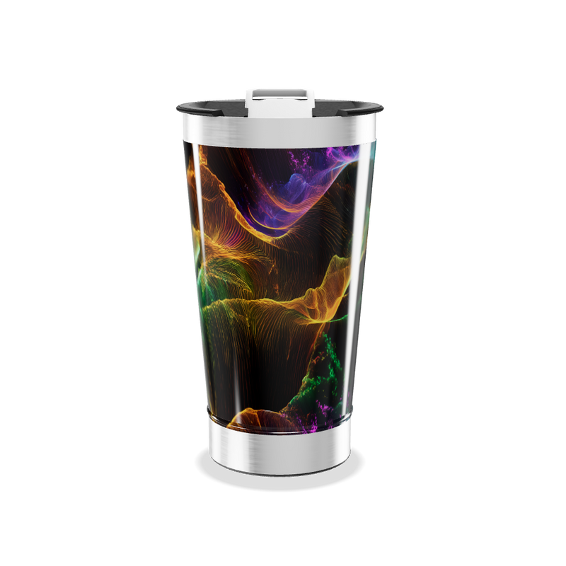 Copo Térmico - Estampa Multicolorida