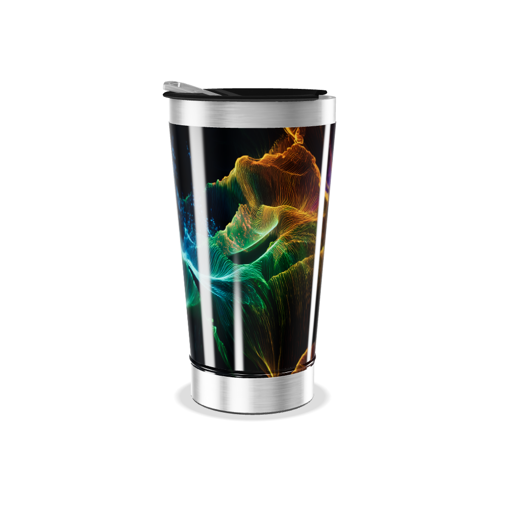 Copo Térmico - Estampa Multicolorida