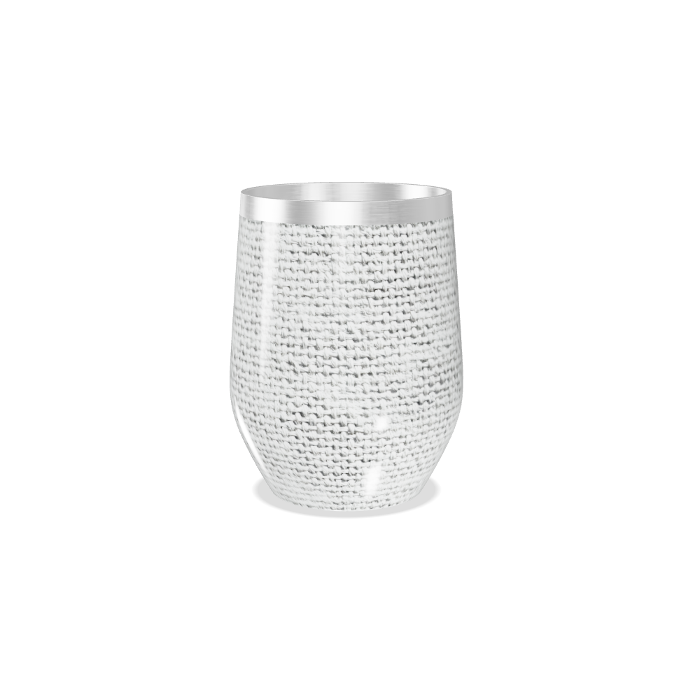 Copo Térmico Slim - Trama Cinza Aço Inox