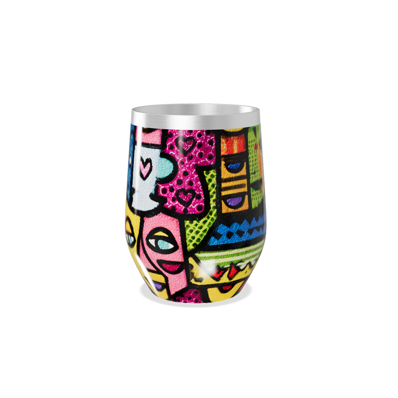 Copo Térmico Slim - Colorido Arte Moderna
