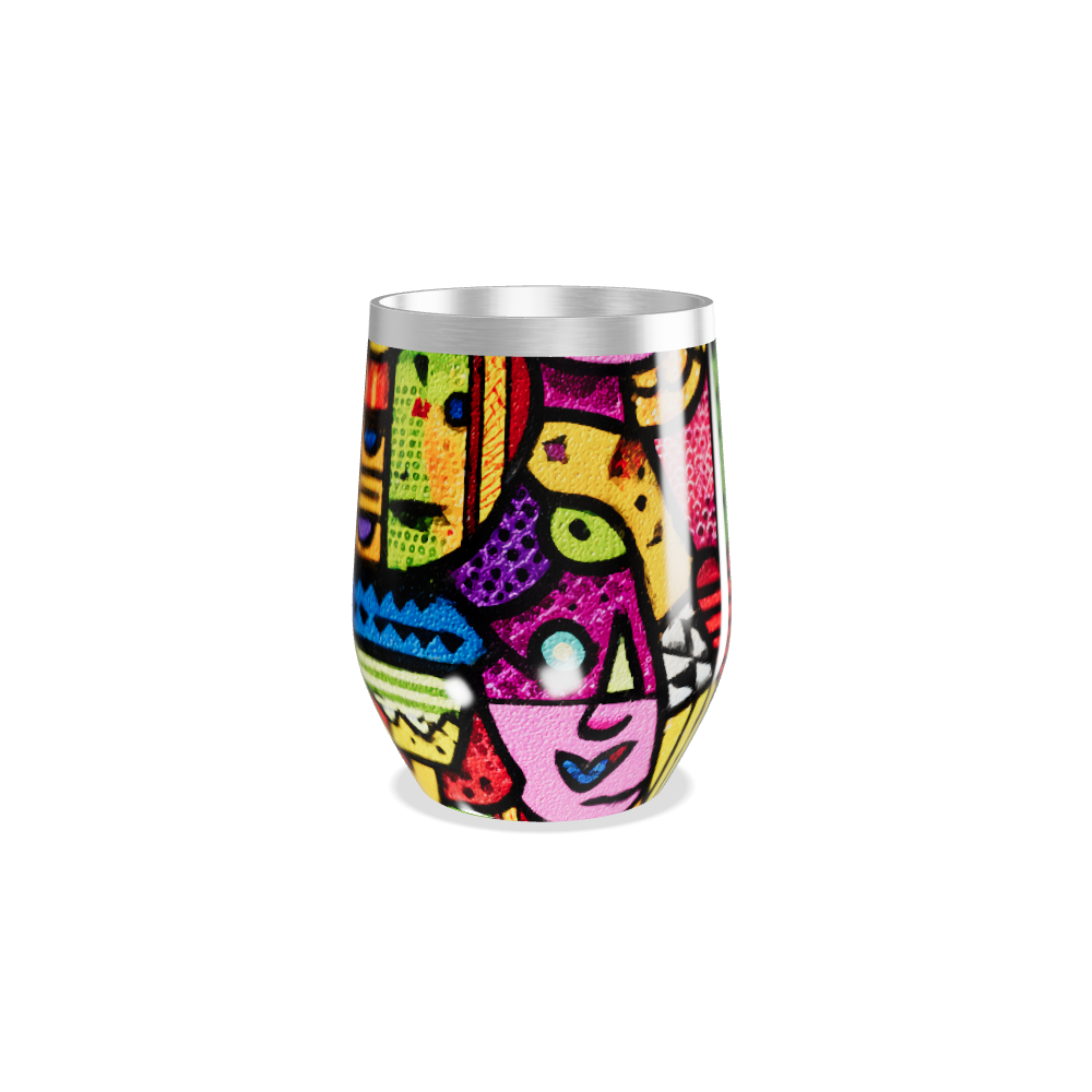 Copo Térmico Slim - Colorido Arte Moderna