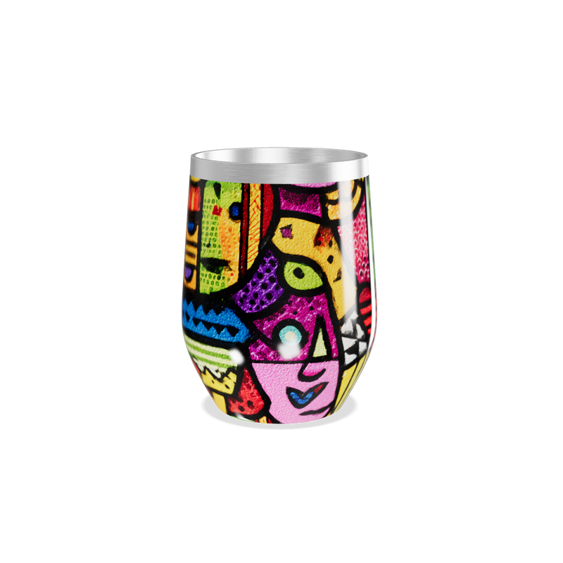 Copo Térmico Slim - Colorido Arte Moderna