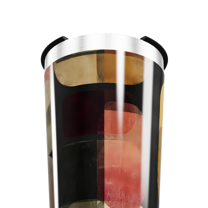 Copo Térmico - Estampa geométrica colorida