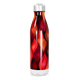 Garrafa Inox - Estampa Vermelha Abstrata