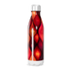Garrafa Inox - Estampa Vermelha Abstrata