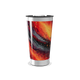 Copo Térmico - Estampa Abstrata Colorida