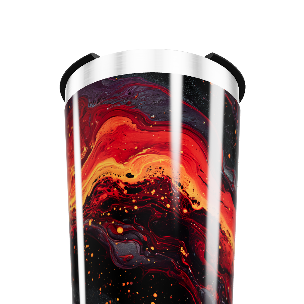 Copo Térmico - Estampa Abstrata Colorida