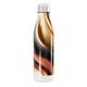 Garrafa Inox Estampa Marrom e Bege