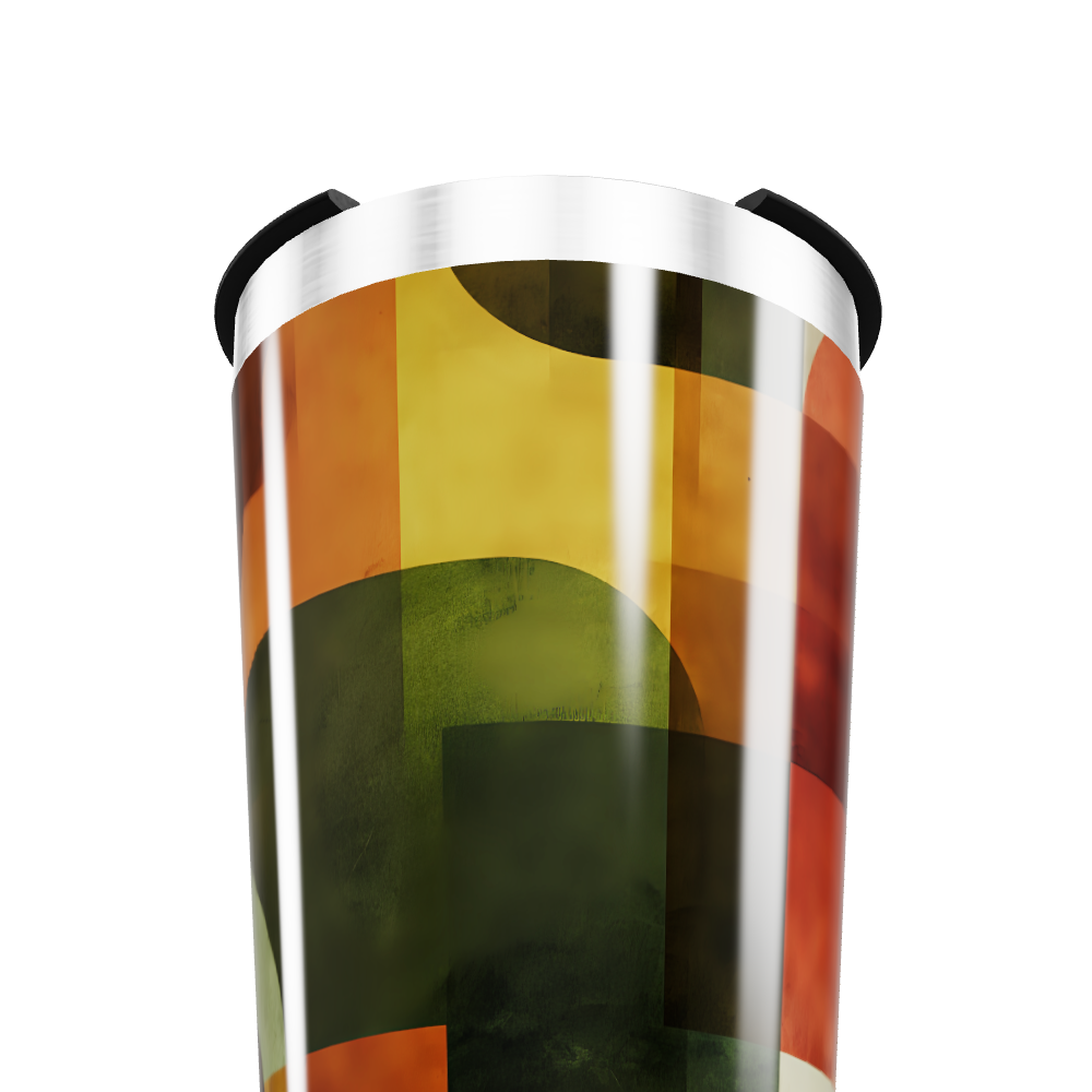 Copo Térmico - Estampa Geométrica Colorida
