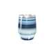 Copo Térmico Slim - Listras Azul Aço Inox