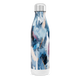 Garrafa Inox Estampada Azul Abstrata