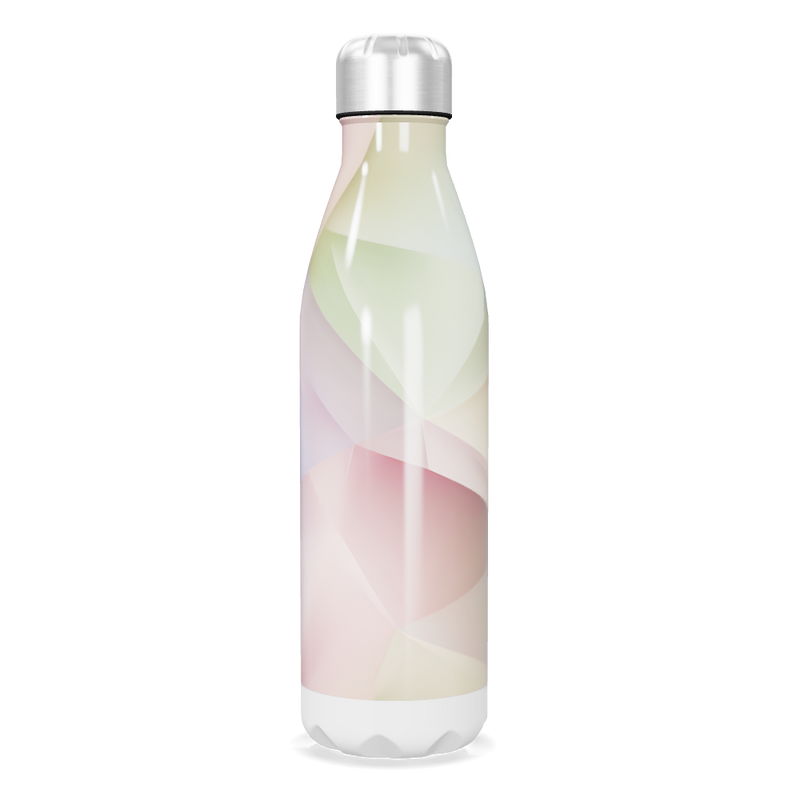 Garrafa Inox - Estampa Pastel Colorida