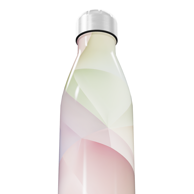 Garrafa Inox - Estampa Pastel Colorida