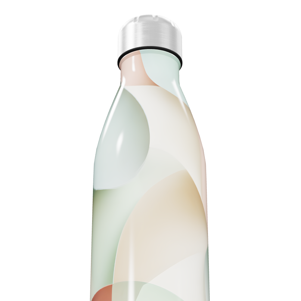 Garrafa Inox - Estampada Multicolorida