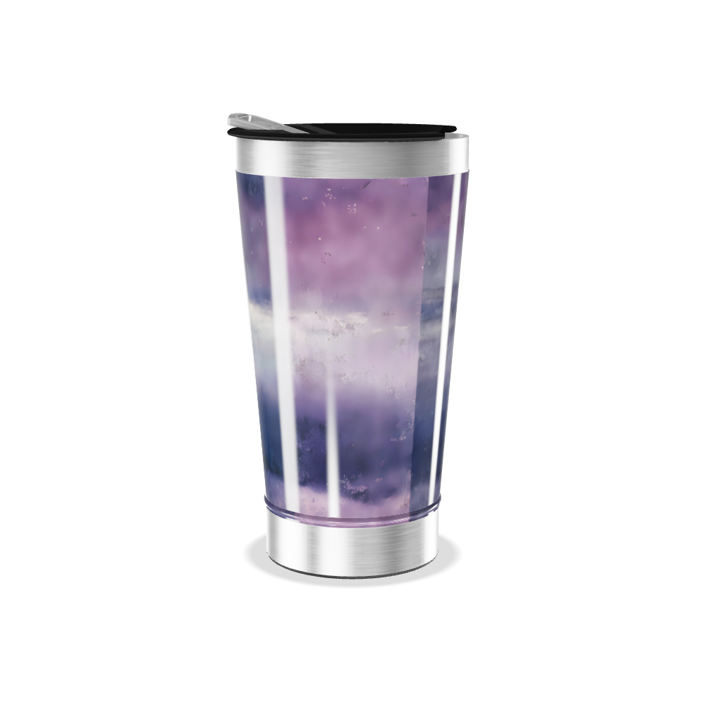 Copo Térmico - Estampa Galáxia Aço Inox