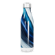 Garrafa Inox Azul - Estampa Ondulada