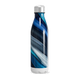 Garrafa Inox Azul - Estampa Ondulada