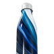 Garrafa Inox Azul - Estampa Ondulada
