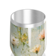 Copo Térmico Slim - Floral Aço Inox