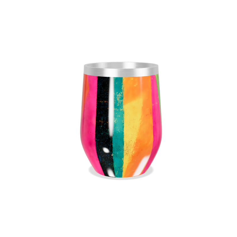 Copo Térmico Slim - Colorido Inox