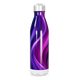 Garrafa Inox - Roxa com Estampa Ondulada