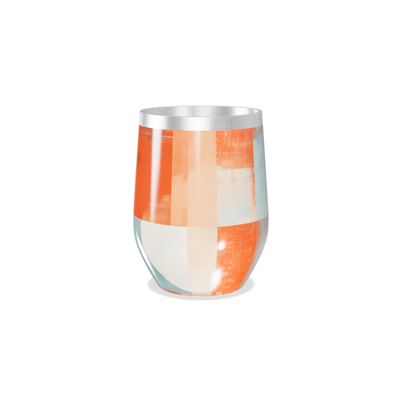 Copo Térmico Slim - Abstrato Colorido Aço Inox