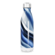 Garrafa Inox Azul - Com Estampa Ondulada