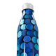 Garrafa Inox - Azul com Bolinhas