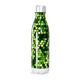 Garrafa Inox Verde - Estampa Hexagonal