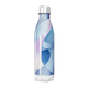 Garrafa Inox - Azul e Roxo Geométrico