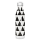 Garrafa Inox - Triângulos Preto e Branco