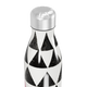 Garrafa Inox - Triângulos Preto e Branco