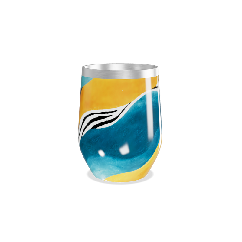 Copo Térmico Slim - Estampa zebra colorida