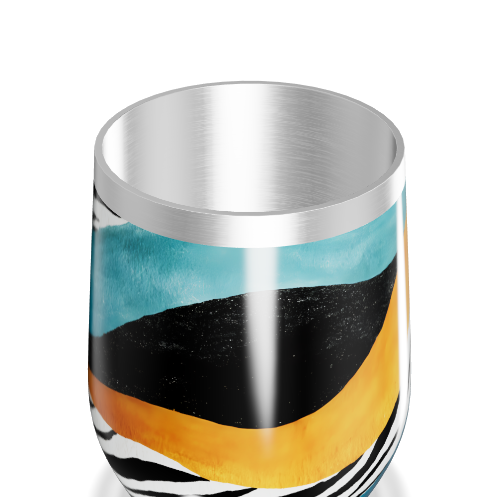 Copo Térmico Slim - Estampa zebra colorida