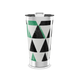 Copo Térmico - Triângulos Preto e Verde
