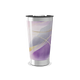 Copo Térmico - Roxo com Detalhes Dourados