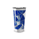 Copo Térmico - Azul com Estampa Geométrica