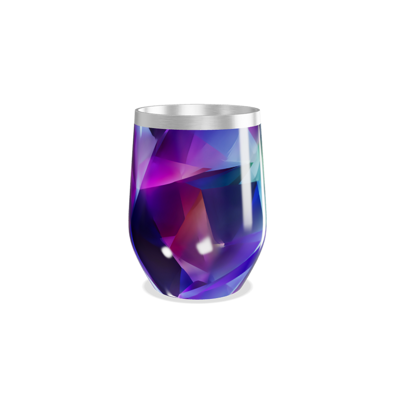 Copo Térmico Slim - Estampa Geométrica Colorida