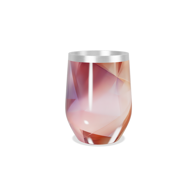 Copo Térmico Slim - Estampa Geométrica Colorida