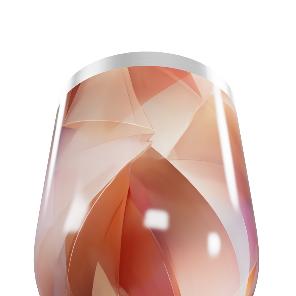 Copo Térmico Slim - Estampa Geométrica Colorida